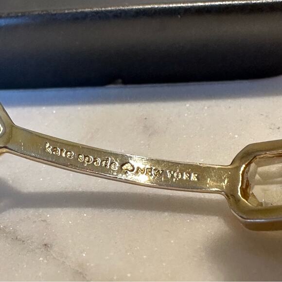 Kate Spade - Vegas Jewels bangle bracelet with pale yellow crystal stones, EUC - Picture 7 of 10